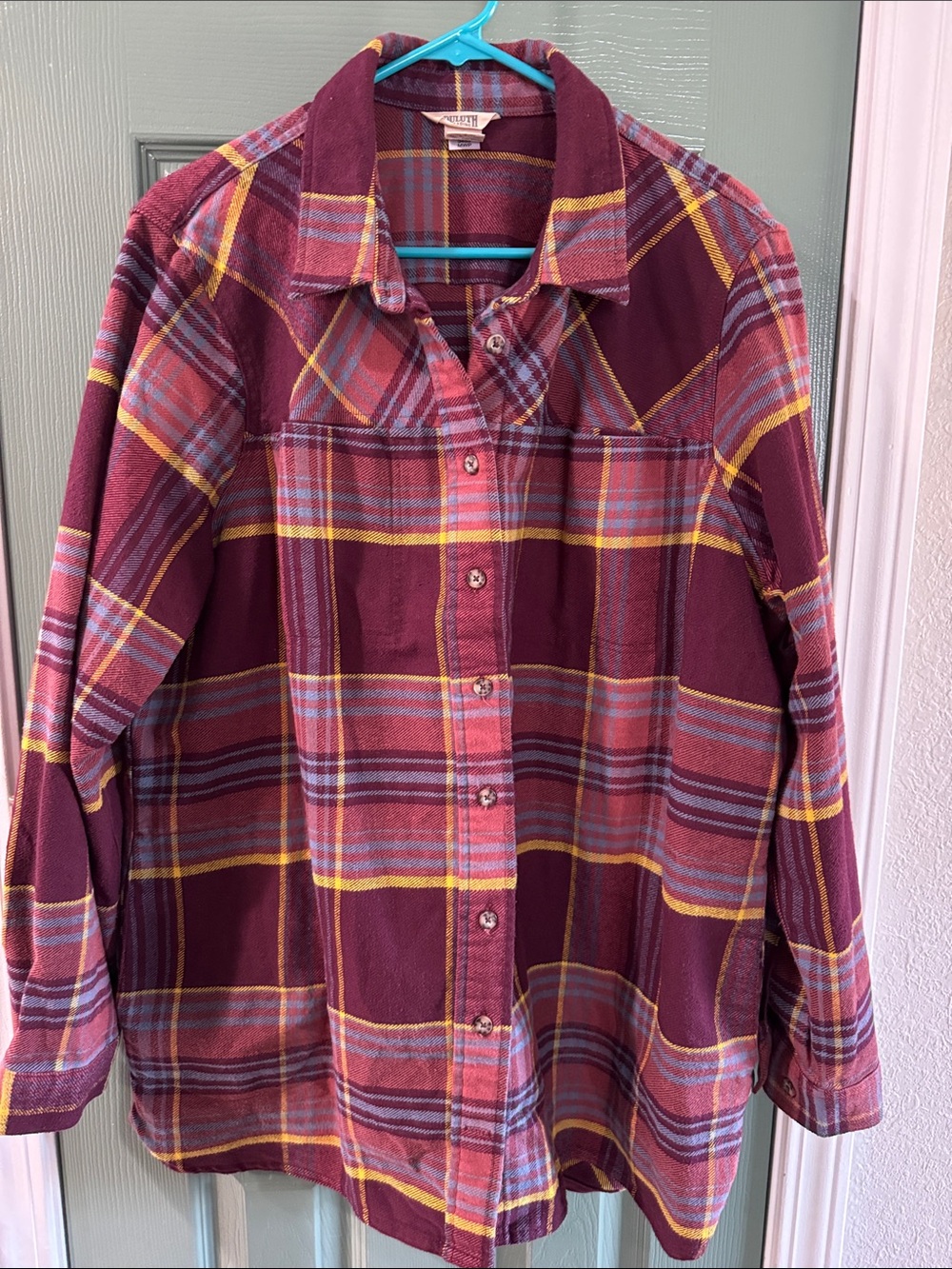 Duluth Trading Co. Women's Folklore Flannel Tunic